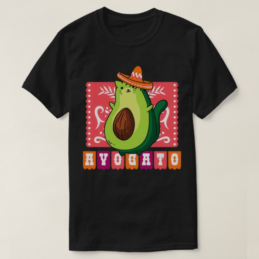 Avocado kitten 1 t-shirt (Design voorkant)