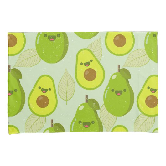 Avocado Kussensloop (Voorkant-Rechts)