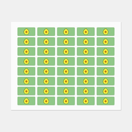 Avocado Labels (Vel)