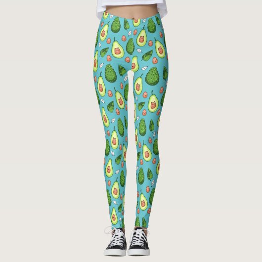 Avocado Leggings (Voorkant)