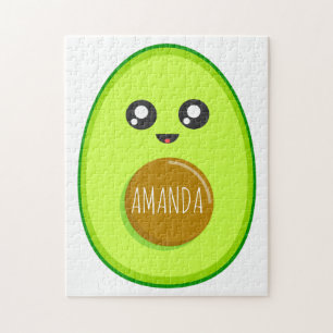 Avocado legpuzzel, Schattige avocado, Avocado houd Legpuzzel
