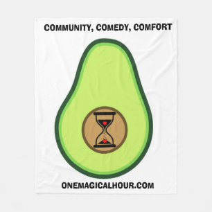 Avocado Logo Blanket Fleece Deken