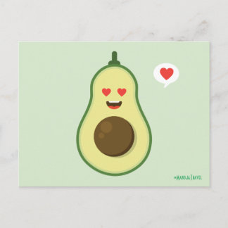 Avocado Love Briefkaart