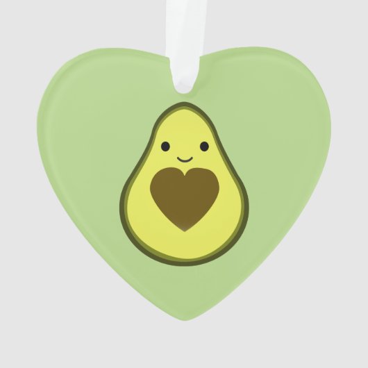 Avocado Love Cute Avocado avec coeur (dos)