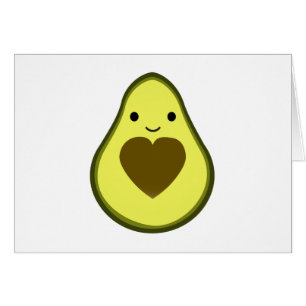 Avocado Love Cute Avocado avec coeur