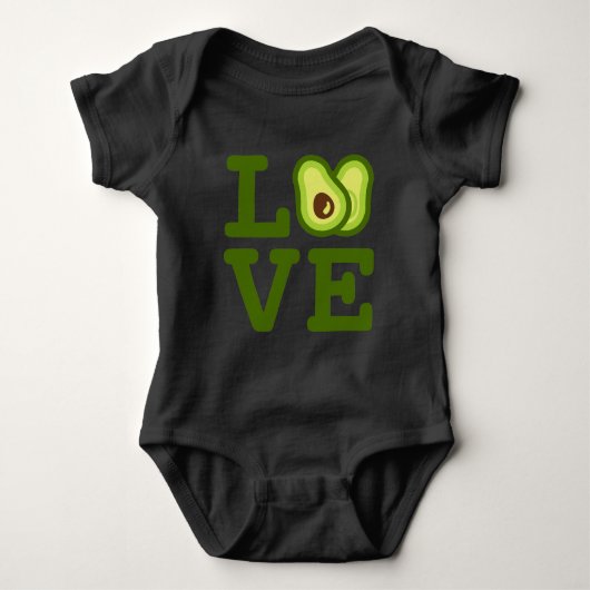 Avocado Love Romper (Voorkant)