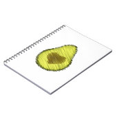 Avocado Love Scribble Notitieboek (Linkerzijde)