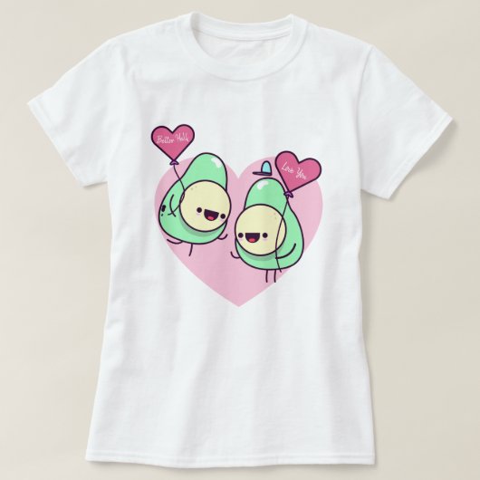 Avocado Love T-Shirt (Design voorkant)