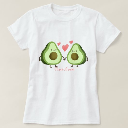 Avocado Love T-shirt (Design voorkant)