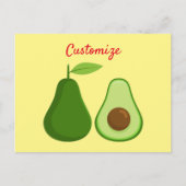 Avocado Lover Design Thunder_Cove Briefkaart (Voorkant)