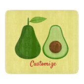 Avocado Lover Design Thunder_Cove Snijplank (Voorkant)