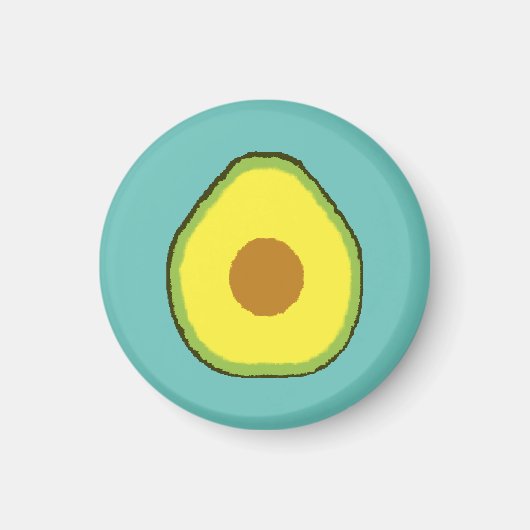 Avocado Magneet (Voorkant)