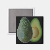 Avocado magnet magneet (Voorkant / Achterkant)