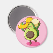 Avocado Magnet Magneet (Voorkant / Achterkant)