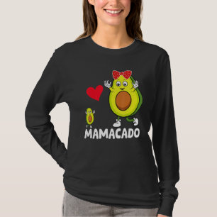 Avocado Mama Avocado Moeder Mamacado Avo Moederdag T-shirt