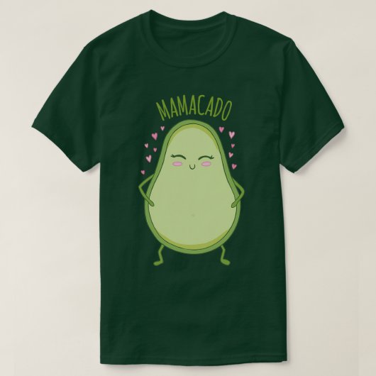 avocado mamacado 2 t-shirt (Design voorkant)
