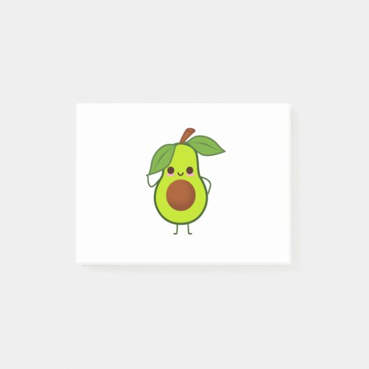 Avocado Man Post-it® Notes (Voorkant)