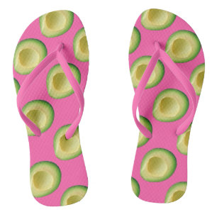 Avocado Mania Pink 4Alice Teenslippers