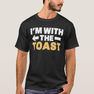 Avocado met toast overeenkomend met halloween kost t-shirt