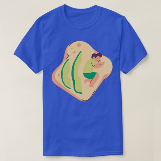 Avocado Nap T-shirt (Design voorkant)
