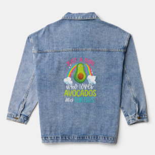 Avocado Ocean Animal Girls Femme Turtle