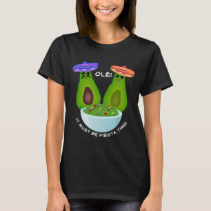 Avocado Paar en Guacamole T-shirt