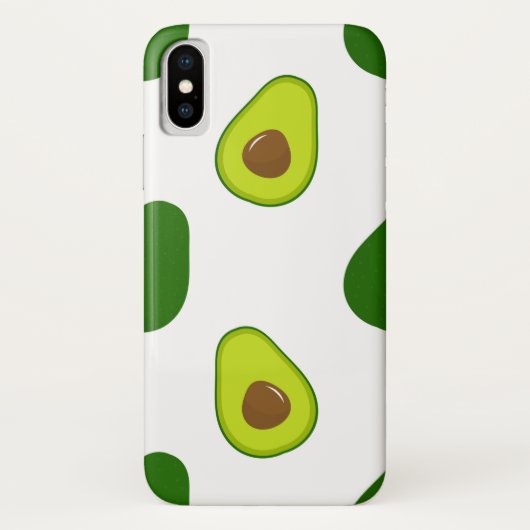 Avocado-patroon Case-Mate iPhone Case (Achterkant)