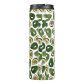 Avocado-patroon Thermosbeker (Achterkant)