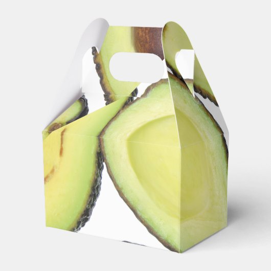 Avocado Pattern Bedankdoosjes (Achterkant)