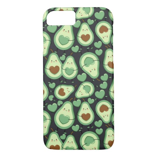Avocado Pattern Case-Mate iPhone Case (Achterkant)