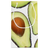 Avocado Pattern Klein Cadeauzakje (Achterkant)