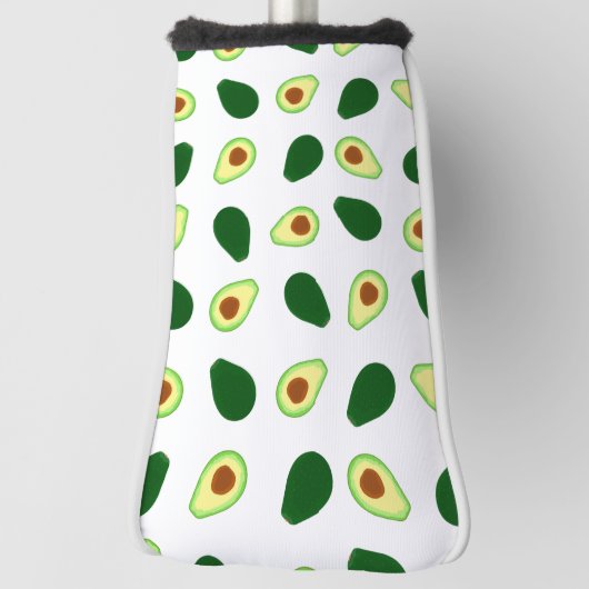 Avocado Pattern Print Golfheadcover (Draai 90)