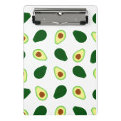 Avocado Pattern Print Mini Clipboard Mini Klembord (Voorkant)