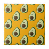 Avocado Pattern Tegeltje (Voorkant)