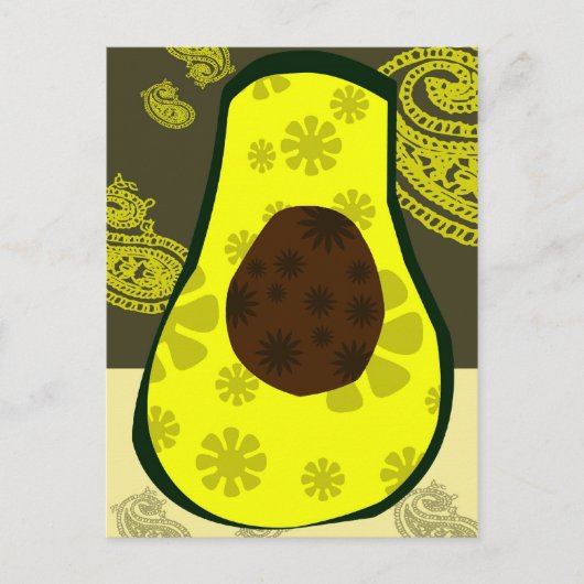 Avocado Pickle Briefkaart (Voorkant)