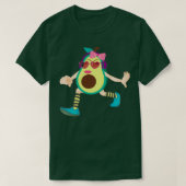 Avocado Plush Funny Fruit 2 T-shirt (Design voorkant)