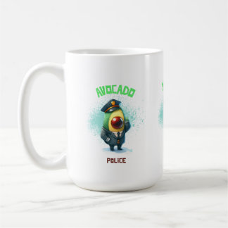 avocado-politie koffiemok