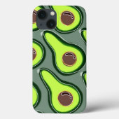 🥑 Avocado Pop Art – Fresh & Fun Pattern 🥑 Case-Mate iPhone Case (Achterkant)