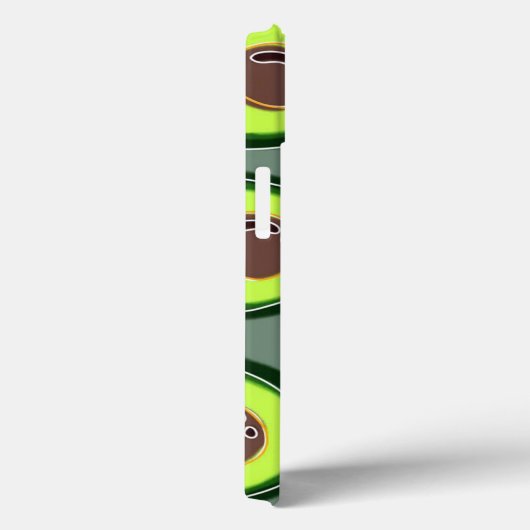 🥑 Avocado Pop Art – Fresh & Fun Pattern 🥑 Case-Mate iPhone Case (Achterkant / Rechts)
