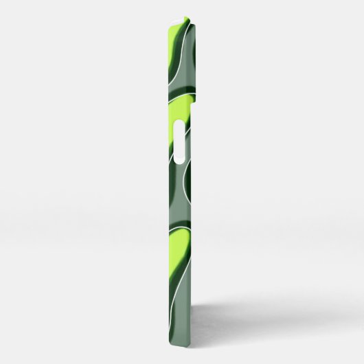 🥑 Avocado Pop Art – Fresh & Fun Pattern 🥑 iPhone Hoesje (Rechterkant)