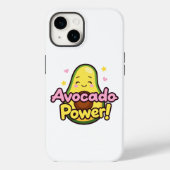 "Avocado Power" Case-Mate iPhone Case (Achterkant)