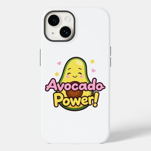 "Avocado Power" Case-Mate iPhone Case (Achterkant)