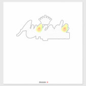 Avocado Princess Sticker (Vel)