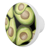 "Avocado" Print Ceramic Pull Keramische Knop (Rechts)