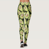 "Avocado" Print Leggings (Achterkant)
