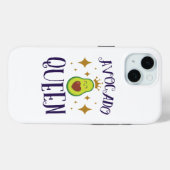 Avocado Queen Case-Mate iPhone Case (Achterkant (horizontaal))