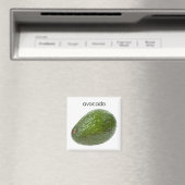 Avocado Refkoelkast Magnet Magneet (Insitu (Vaatwasser))