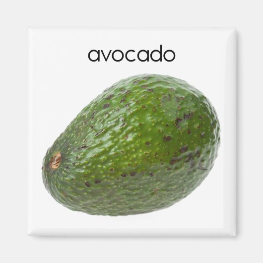 Avocado Refkoelkast Magnet Magneet (Voorkant)