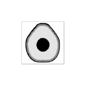 Avocado Rubberstempel (Afrduk)