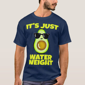 Avocado-schattige liefhebbers van voedsel t-shirt